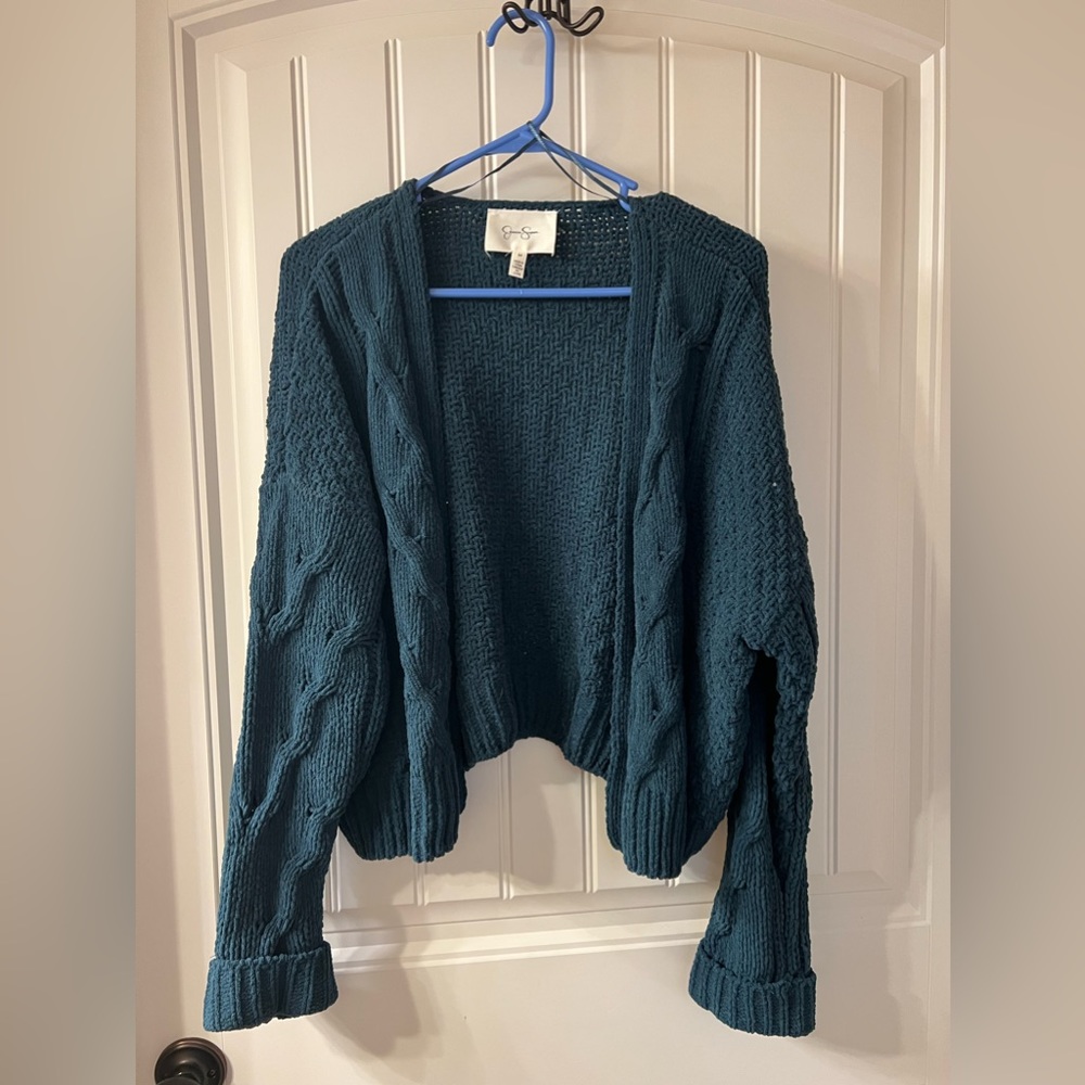 Jessica Simpson Cropped Cardigan